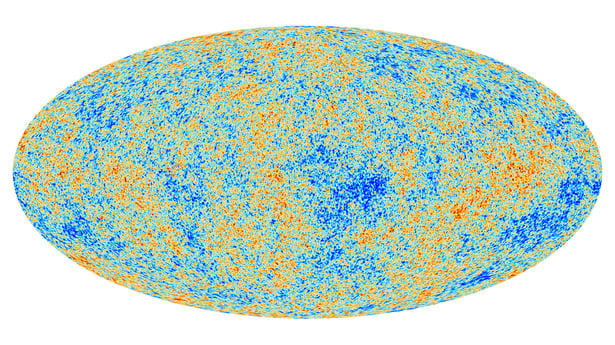 The Cosmic Microwave Background - as seen by Planck.