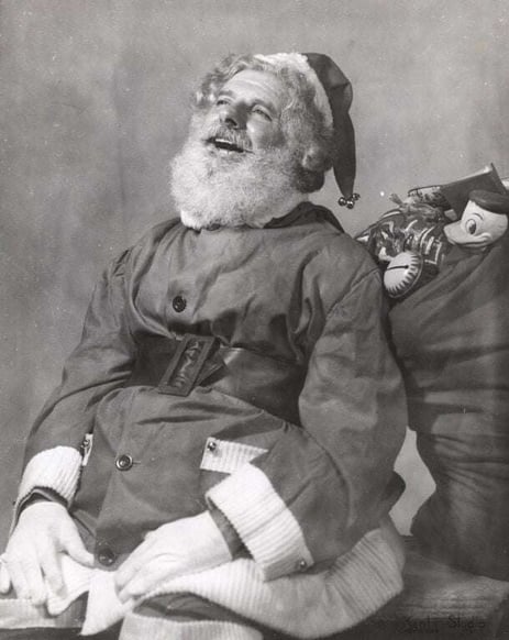 Nick Tribuzio as Santa Claus (Hayward, CA, Studio Kent, 1961)