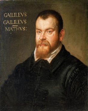 Portrait of Galileo Galilei by Domenico Tintoretto